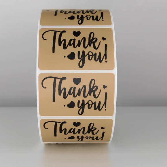 Thank You Stickers Purple Heart | Small Business Packaging Labels Cute - Picture 11 of 11